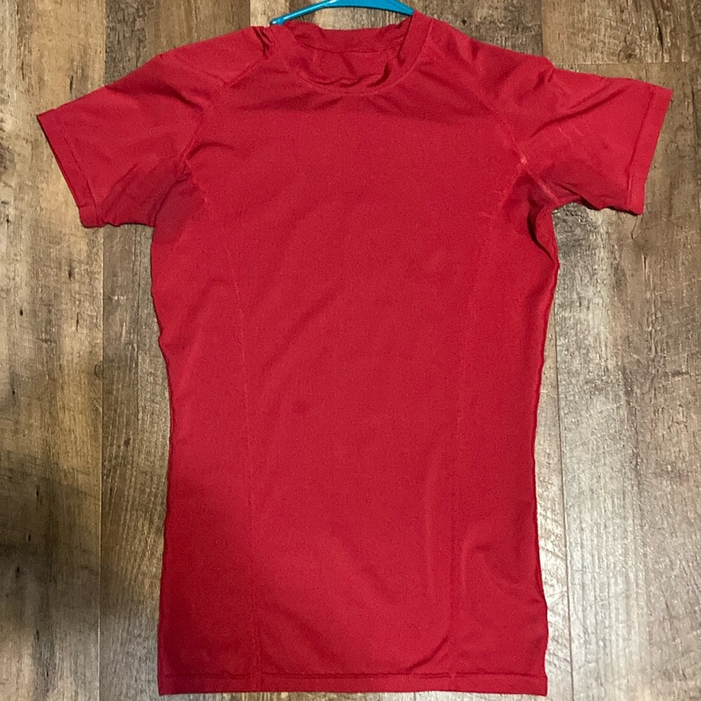 Men's Red Athletic Shirt